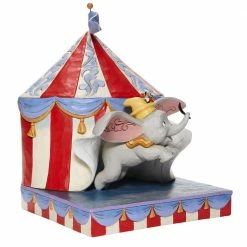 Disney Traditions By Jim Shore Dumbo Flying Out Of Tent Scene Home Decor