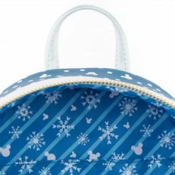 Loungefly LF Disney Mickey Minnie Snow Globe Mini Backpack