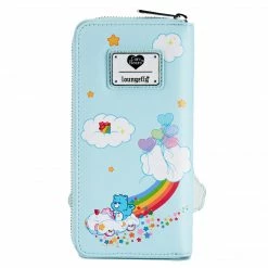 Loungefly LF CARE BEARS CARE-A-LOT CASTLE ZIPAROUND WALLET