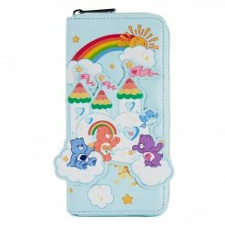 Loungefly LF CARE BEARS CARE-A-LOT CASTLE ZIPAROUND WALLET