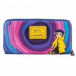 Loungefly LF Laika Coraline Raincoat Cosplay Ziparound Wallet