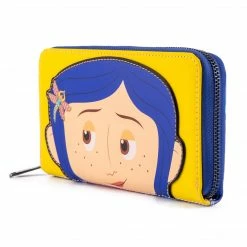 Loungefly LF Laika Coraline Raincoat Cosplay Ziparound Wallet