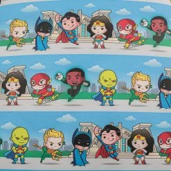 Loungefly DC SUPERHEROES CHIBI LINEUP MINI BACKPACK
