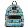 Loungefly DC SUPERHEROES CHIBI LINEUP MINI BACKPACK