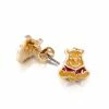 Couture Kingdom Disney Winnie The Pooh Enamel Stud Earrings