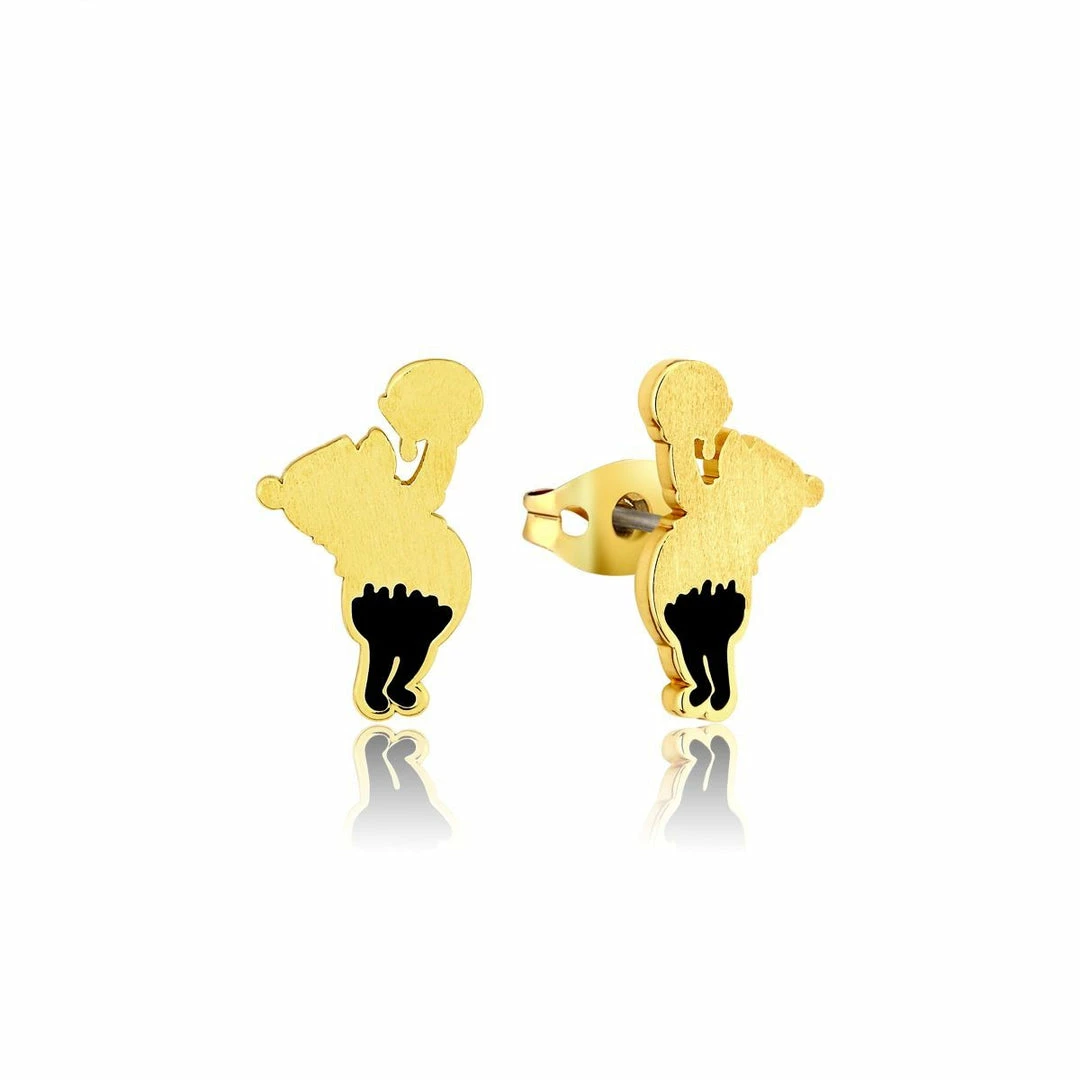 Couture Kingdom Disney Winnie The Pooh Hunny Drip Stud Earrings