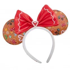 Loungefly LF Disney Gingerbread AOP Mini Backpack Headband Set