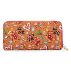Loungefly LF Disney Gingerbread AOP Ziparound Wallet