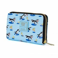 Loungefly LF Looney Tunes Tweety & Sylvester AOP Ziparound Wallet