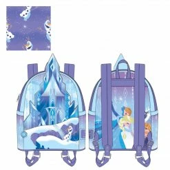 Loungefly (PRE- ORDER) LF DISNEY FROZEN PRINCESS CASTLE MINI BACKPACK