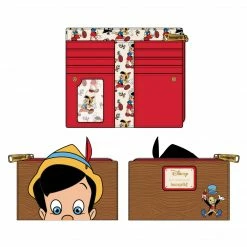 Loungefly LF DISNEY PINOCCHIO PEEKING FLAP WALLET