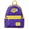 Loungefly (PRE- ORDER) LF NBA LA LAKERS DEBOSSED LOGO MINI BACKPACK