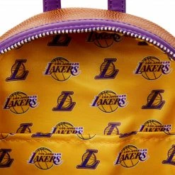 Loungefly (PRE- ORDER) LF NBA LA LAKERS BASKETBALL MINI BACKPACK
