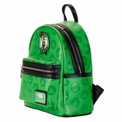 Loungefly (PRE- ORDER) LF NBA BOSTON CELTICS DEBOSSED LOGO MINI BACKPACK