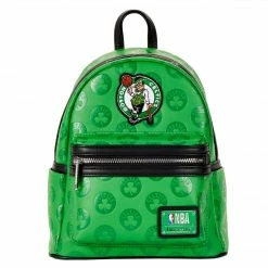 Loungefly (PRE- ORDER) LF NBA BOSTON CELTICS DEBOSSED LOGO MINI BACKPACK