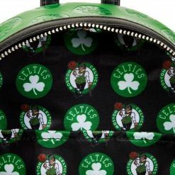 Loungefly (PRE- ORDER) LF NBA BOSTON CELTICS DEBOSSED LOGO MINI BACKPACK