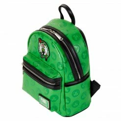 Loungefly (PRE- ORDER) LF NBA BOSTON CELTICS DEBOSSED LOGO MINI BACKPACK