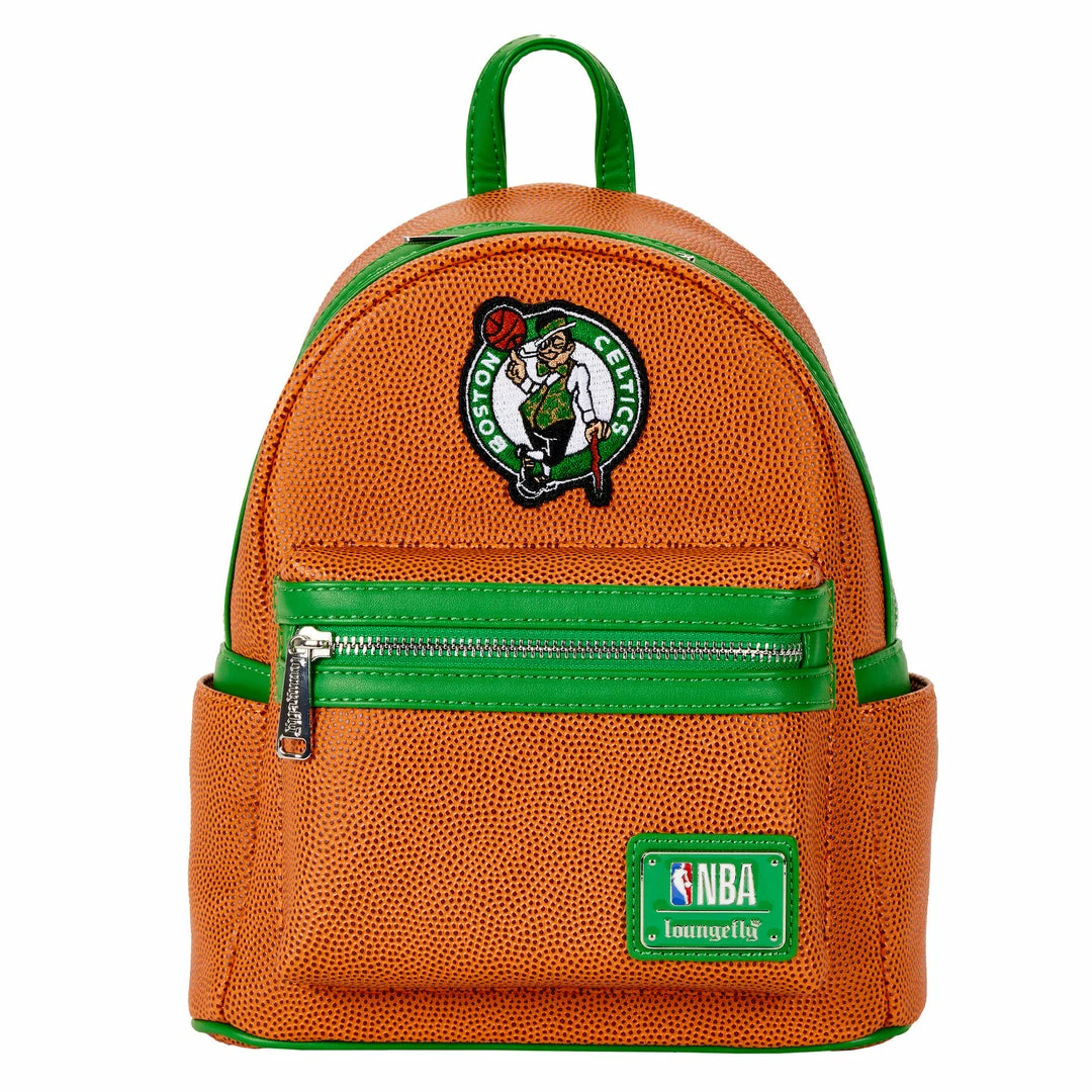 Loungefly (PRE- ORDER) LF NBA BOSTON CELTICS BASKETBALL MINI BACKPACK