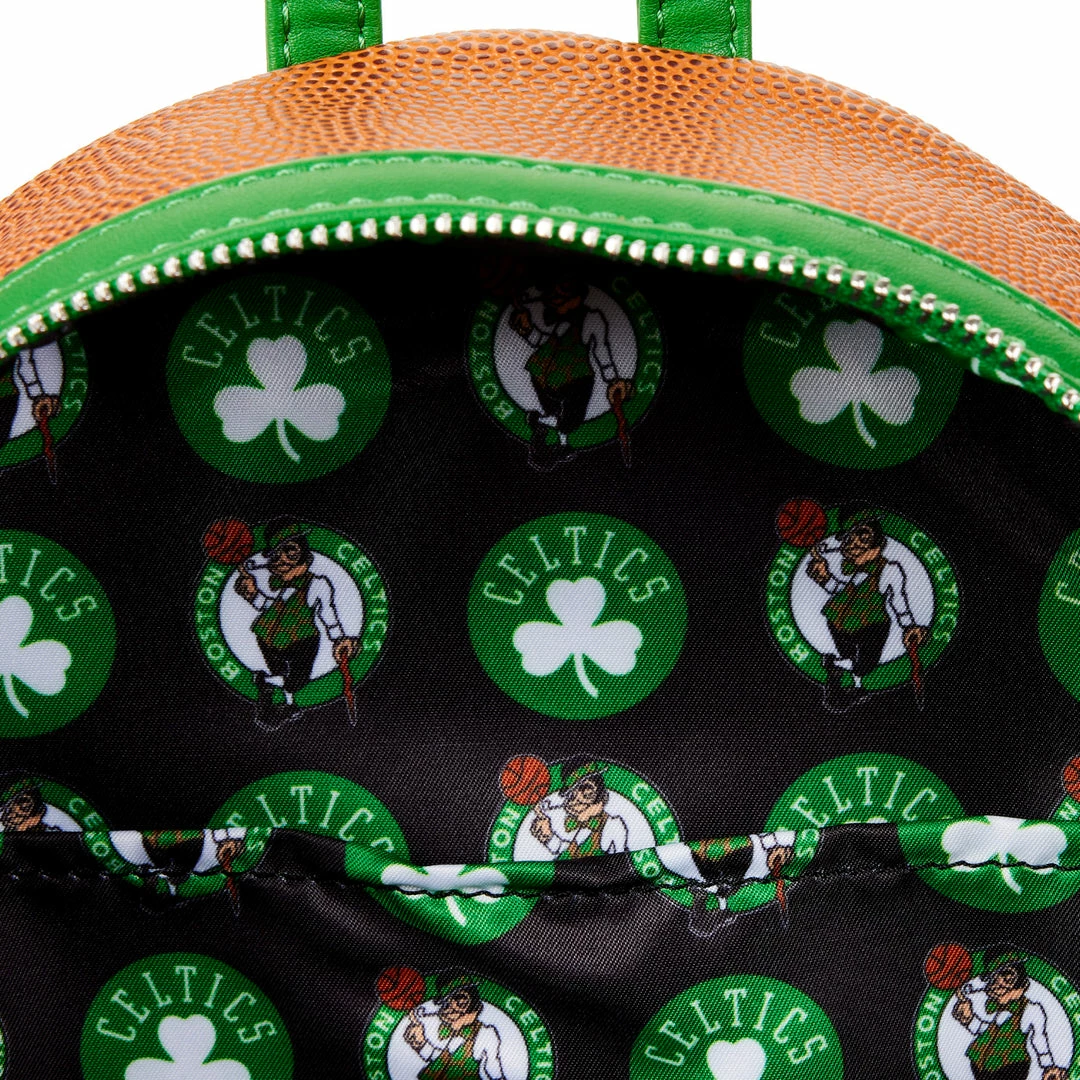 Loungefly (PRE- ORDER) LF NBA BOSTON CELTICS BASKETBALL MINI BACKPACK