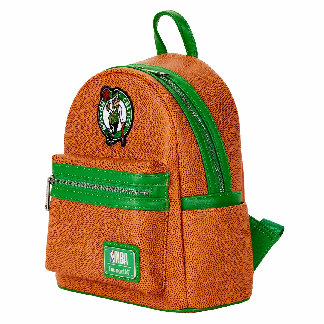 Loungefly (PRE- ORDER) LF NBA BOSTON CELTICS BASKETBALL MINI BACKPACK