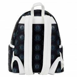 Loungefly (PRE- ORDER) LF NBA BROOKLYN NETS DEBOSSED LOGO MINI BACKPACK