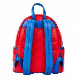 Loungefly (PRE- ORDER) LF NBA PHILLY 76ERS DEBOSSED LOGO MINI BACKPACK