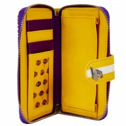 Loungefly (PRE- ORDER) LF NBA LA LAKERS LOGO SNAP WALLET