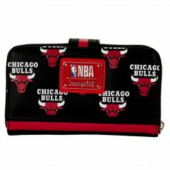 Loungefly (PRE- ORDER) LF NBA CHICAGO LOGO WALLET