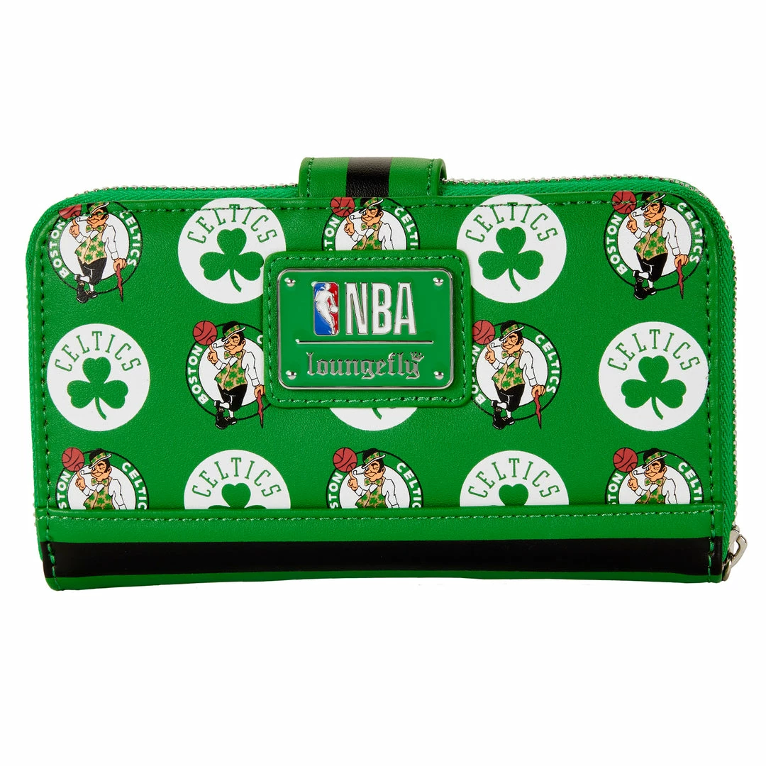 Loungefly (PRE- ORDER) LF NBA BOSTON CELTICS LOGO WALLET