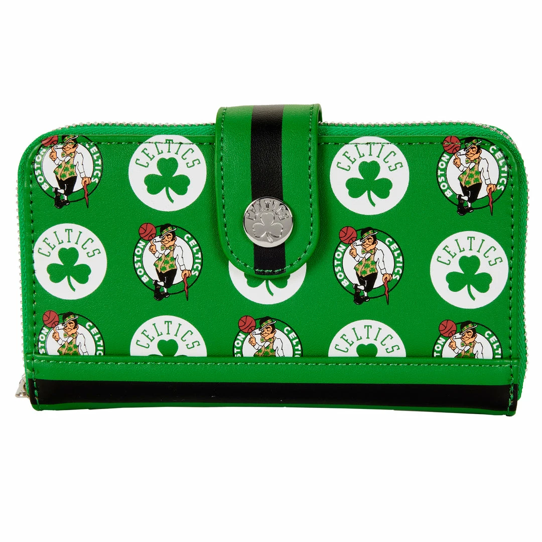 Loungefly (PRE- ORDER) LF NBA BOSTON CELTICS LOGO WALLET