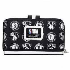 Loungefly (PRE- ORDER) LF NBA BROOKLYN NETS LOGO WALLET