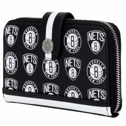 Loungefly (PRE- ORDER) LF NBA BROOKLYN NETS LOGO WALLET