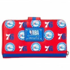 Loungefly (PRE- ORDER) LF NBA PHILLY 76ERS LOGO WALLET