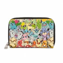 Loungefly LF Pokemon Ombre Ziparound Wallet
