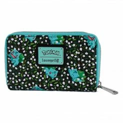 Loungefly LF POKEMON BULBASAUR AOP ZIPAROUND WALLET