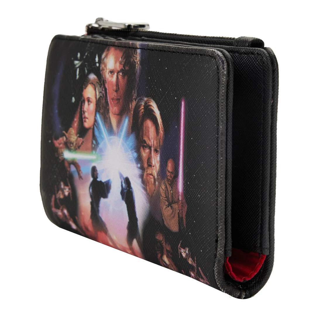 Loungefly (PRE- ORDER) LF STAR WARS TRILOGY 2 FLAP WALLET