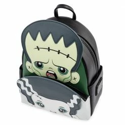 Loungefly LF Universal Monsters Frankie And Bride Cosplay Backpack