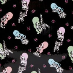 Loungefly LF VALFRE DOUBLE HEART MINI BACKPACK