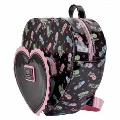 Loungefly LF VALFRE DOUBLE HEART MINI BACKPACK
