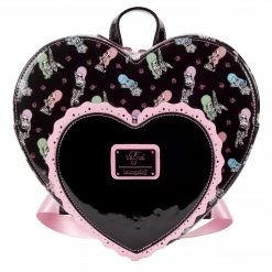 Loungefly LF VALFRE DOUBLE HEART MINI BACKPACK