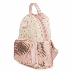 Loungefly LF Disney Ultimate Princess AOP Sequin Mini Backpack