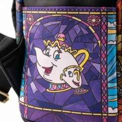 Loungefly LF Disney Princess Castle Series Belle Mini Backpack
