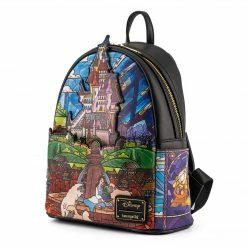 Loungefly LF Disney Princess Castle Series Belle Mini Backpack