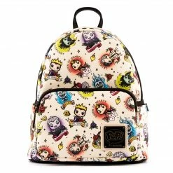 Loungefly LF Disney Villains Tattoo AOP Mini Backpack