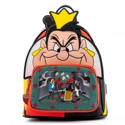 Loungefly LF Disney Villains Scene Series Queen Of Hearts Mini Backpack