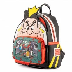 Loungefly LF Disney Villains Scene Series Queen Of Hearts Mini Backpack