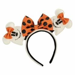 Loungefly LF Disney Ghost Minnie Glow-In-The-Dark Headband