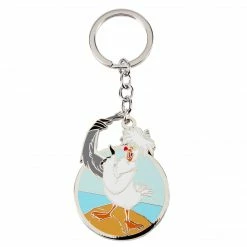 Loungefly (PRE-ORDER) LF DISNEY THE LITTLE MERMAID SCUTTLE ENAMEL KEYCHAIN