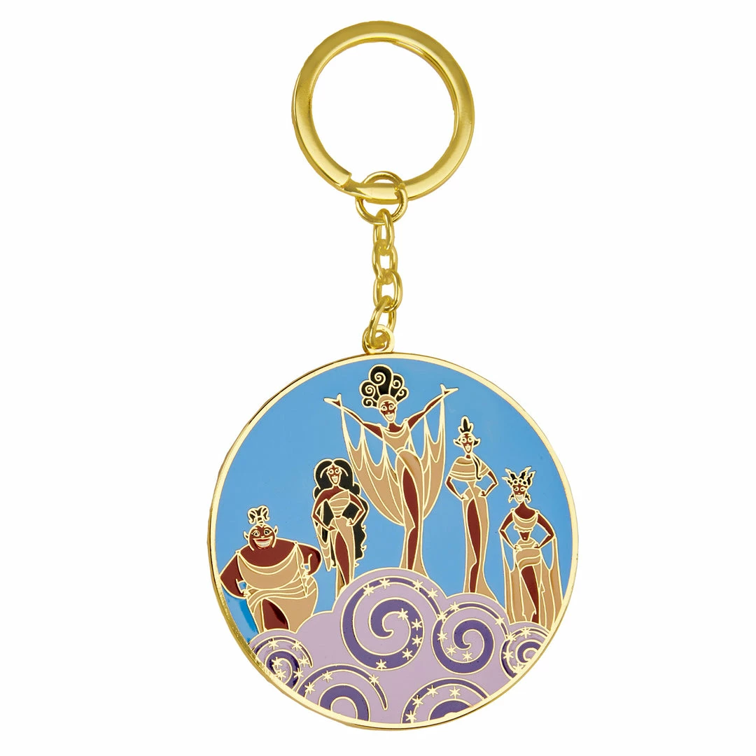 Loungefly (PRE- ORDER) LF DISNEY HERCULES MUSES KEYCHAIN