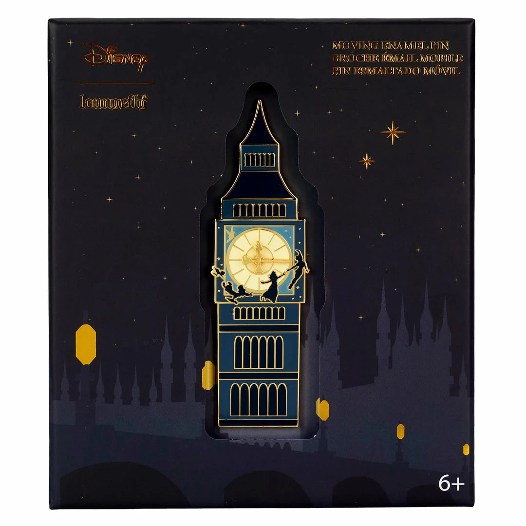 Loungefly (PRE-ORDER) LF DISNEY PETER PAN CLOCK 3β COLLECTOR BOX PIN